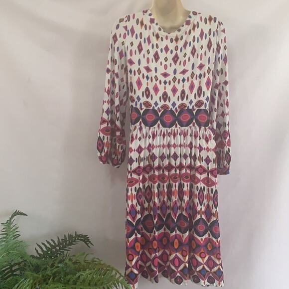 TIBI BEAUTIFUL DEEP V NECK  SEXY DRESS SZ M - Picture 3 of 9